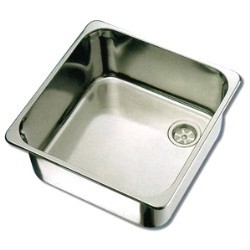 Polished stainless steel...