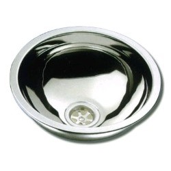 ROUND STAINLESS STEEL SINK...