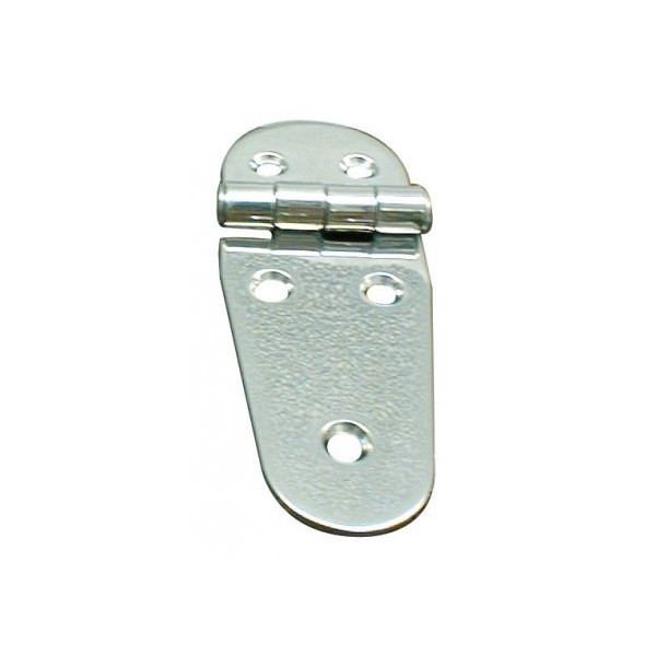 Charnière inox poli 38.5x103x2mm - N°1 - comptoirnautique.com