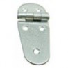 Polished stainless steel hinge 38.5x103x2mm