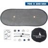Moustiquaire intérieure pour hublot ouvrant waterline design 700x300 mm système de fixation - N°3 - comptoirnautique.com