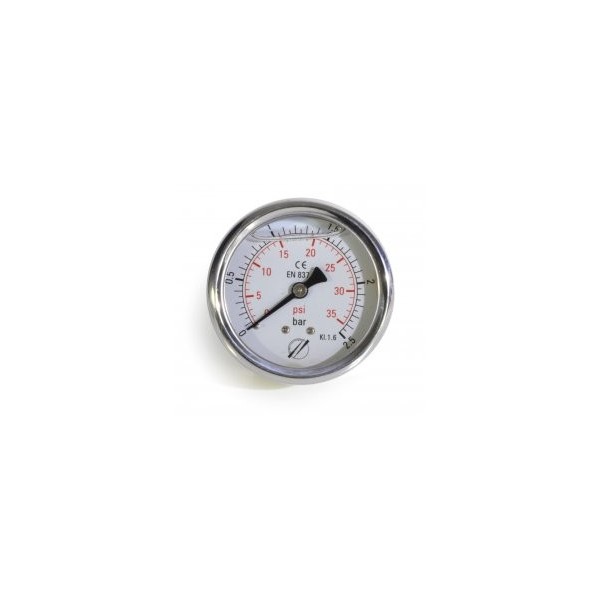 Axial pressure gauge 0-400b Ø 63mm - N°1 - comptoirnautique.com