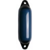 Blue cylindrical fender / 2 black rings Ø210 x L620mm - N°1 - comptoirnautique.com 