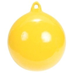 Galleggiante giallo e boa...