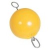 Yellow mooring buoy Ø500 L860mm - N°1 - comptoirnautique.com 