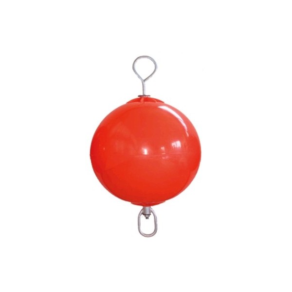 Boa di ormeggio arancione Ø400 L760mm - N°1 - comptoirnautique.com