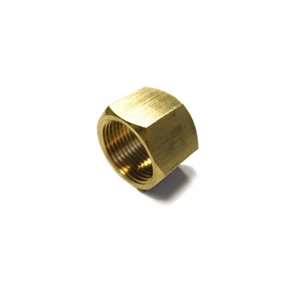 Casquilho fêmea de 1/4'' em latão - N°1 - comptoirnautique.com