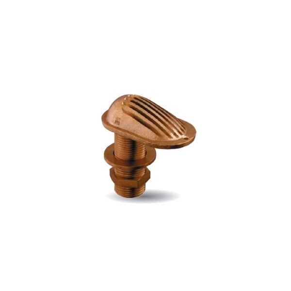 Passe-conchiglia in ottone Ø 3/4'' filettato - N°1 - comptoirnautique.com