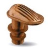 Passe-conchiglia in ottone Ø 3/4'' filettato - N°1 - comptoirnautique.com