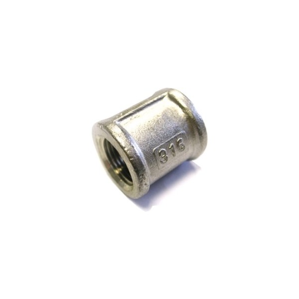 Casquilho fêmea de 1/2'' em aço inoxidável - N°1 - comptoirnautique.com