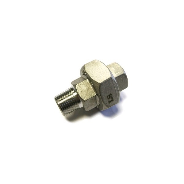 1''1/2 stainless steel male/female union fitting - N°1 - comptoirnautique.com