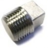 Tapón macho de acero inoxidable de 3/4