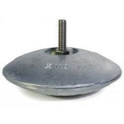 Anodo a doppia rosetta Ø110mm