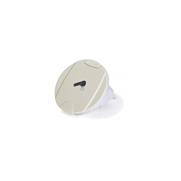 Round shower door flush-mount box with lid - N°1 - comptoirnautique.com 