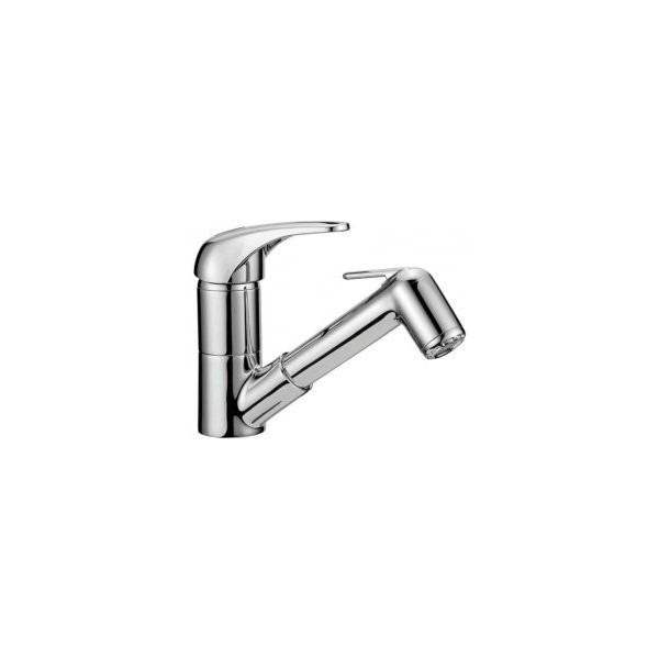 Single-lever mixer with hand shower - N°1 - comptoirnautique.com
