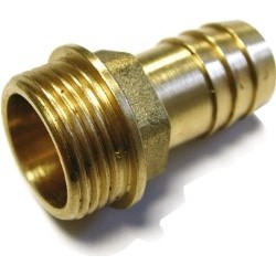 1'' 25mm male brass barbed...