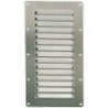 Grille de ventilation INOX 232X127mm