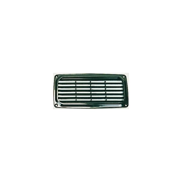 Grille de ventilation 201X101mm noir - N°1 - comptoirnautique.com