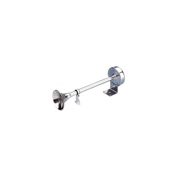 TROMBA SINGOLA IN ACCIAIO INOX 12V - N°1 - comptoirnautique.com