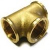Female tee 3/8'' brass
