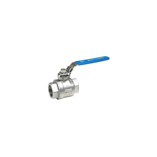 Edelstahl-Ventil 1/4 Umdrehung PN64 Ø1/4'' - N°1 - comptoirnautique.com