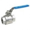 Vanne 1/4 tour Inox PN64 Ø3/4''
