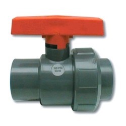 VALVOLA 1/4 DI GIRO IN PVC...