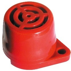 BUZZER CAJA ROJA 24V 83dB