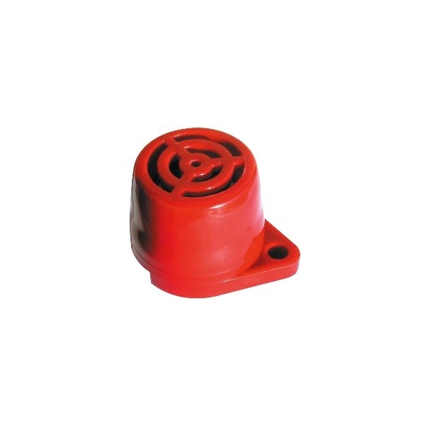 BUZZER ROTES GEHÄUSE 24V 83dB - N°1 - comptoirnautique.com