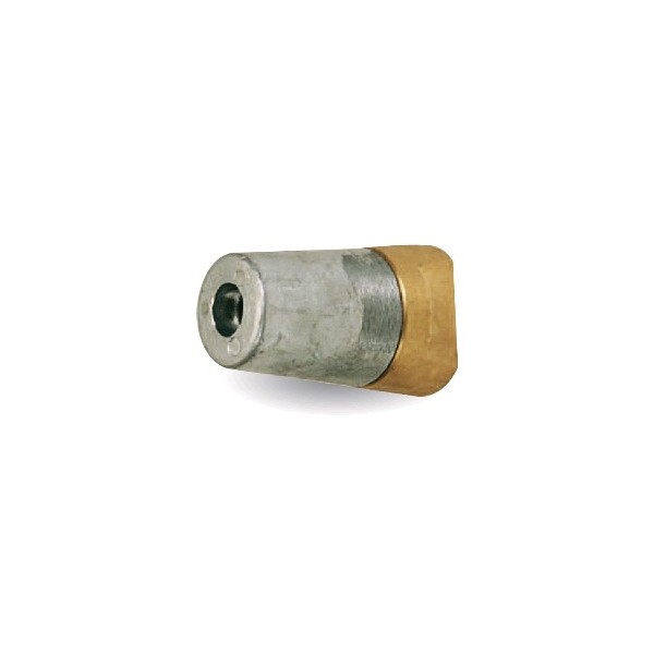 Single anode nut 16x150mm, shaft 22-25mm - N°1 - comptoirnautique.com