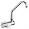 Rubinetto singolo in ottone cromato