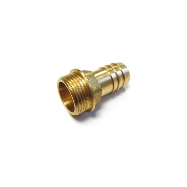 Portagomma maschio in ottone 3'' 76 mm - N°1 - comptoirnautique.com