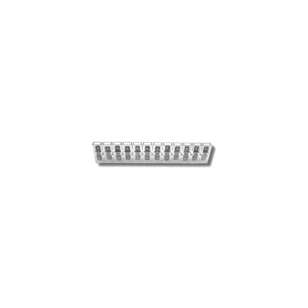 Barrette de raccordement 12 fiches 6,35mm - N°1 - comptoirnautique.com