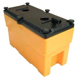 Watertight container for...