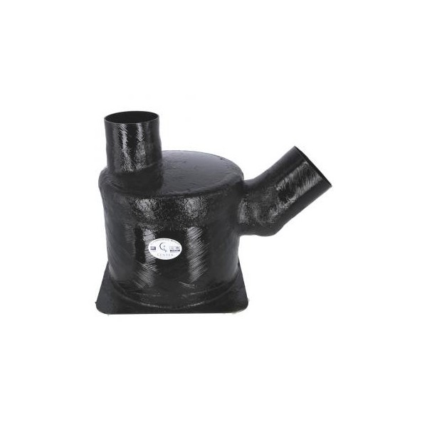 E 45° / S Verticale 6'' Ø152mm vasi per gorgogliatori - N°1 - comptoirnautique.com