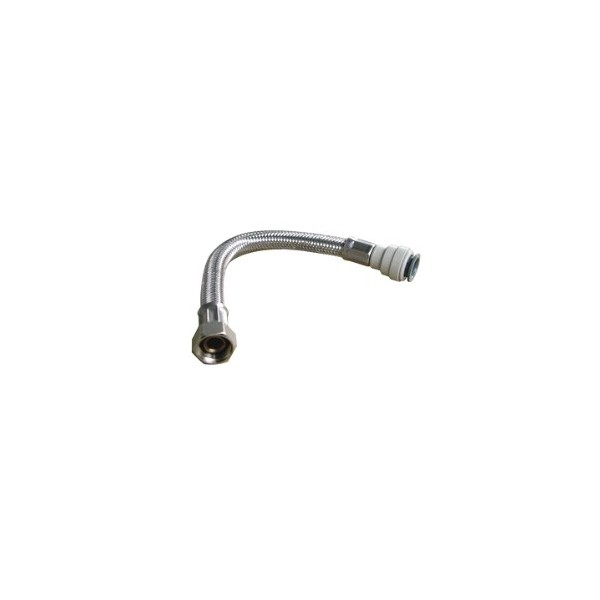 ROBINETTO IN ACCIAIO INOX DA 15 mm x 1/2" FLESSIBILE - N°1 - comptoirnautique.com