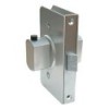 Fechadura de tambor reversível anodizada a prata - N°1 - comptoirnautique.com