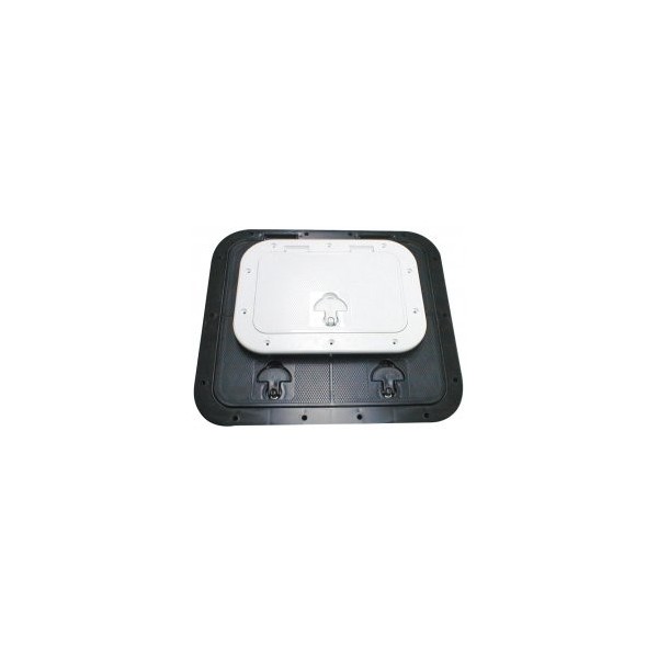 Pannello di accesso rettangolare 177x279 mm nero - N°1 - comptoirnautique.com