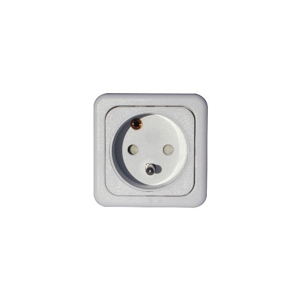 PRESA DA INCASSO BIANCA 230V - N°1 - comptoirnautique.com