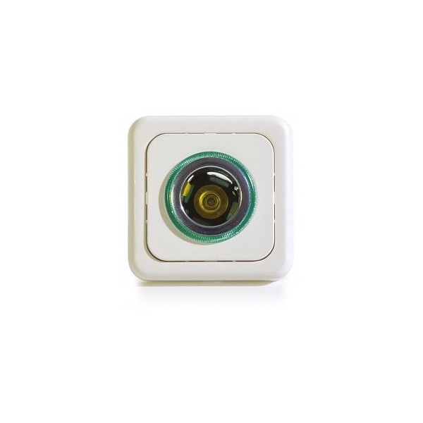 FLUSH-MOUNTED CIGAR-LIGHTER SOCKET WHITE - N°1 - comptoirnautique.com