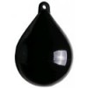 Pare-battage bouée noir / anneau noir Ø 450mm - N°1 - comptoirnautique.com 