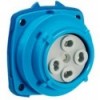 Connettore femmina da incasso 230V 3P+N+T PN - N°1 - comptoirnautique.com
