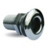 2''1/2 stainless steel through-hull