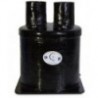Recipientes de burbujeo verticales de E/S de 4'' Ø102mm