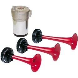 Kit di 3 tubi rossi a 12 V