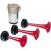 Kit di 3 tubi rossi a 12 V - N°1 - comptoirnautique.com