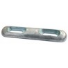 Anodo imbullonato in zinco L455mm