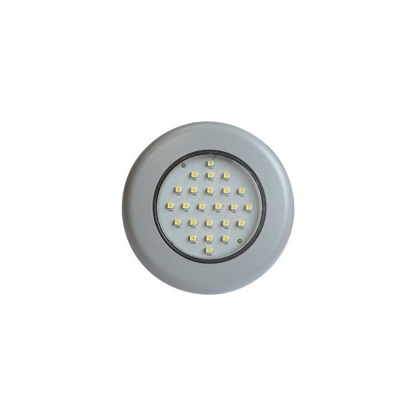 Candeeiro de teto de 24 LEDs - 12V - Ø 100mm - IP67 - N°1 - comptoirnautique.com