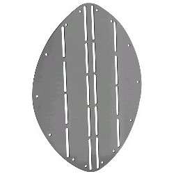 OVAL STAINLESS STEEL STEM...