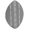 PROTEZIONE OVALE IN ACCIAIO INOX PER LA PRUA - N°1 - comptoirnautique.com